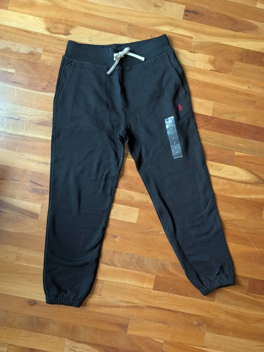 The RL Fleece Sweatpant (Polo Black) Medium